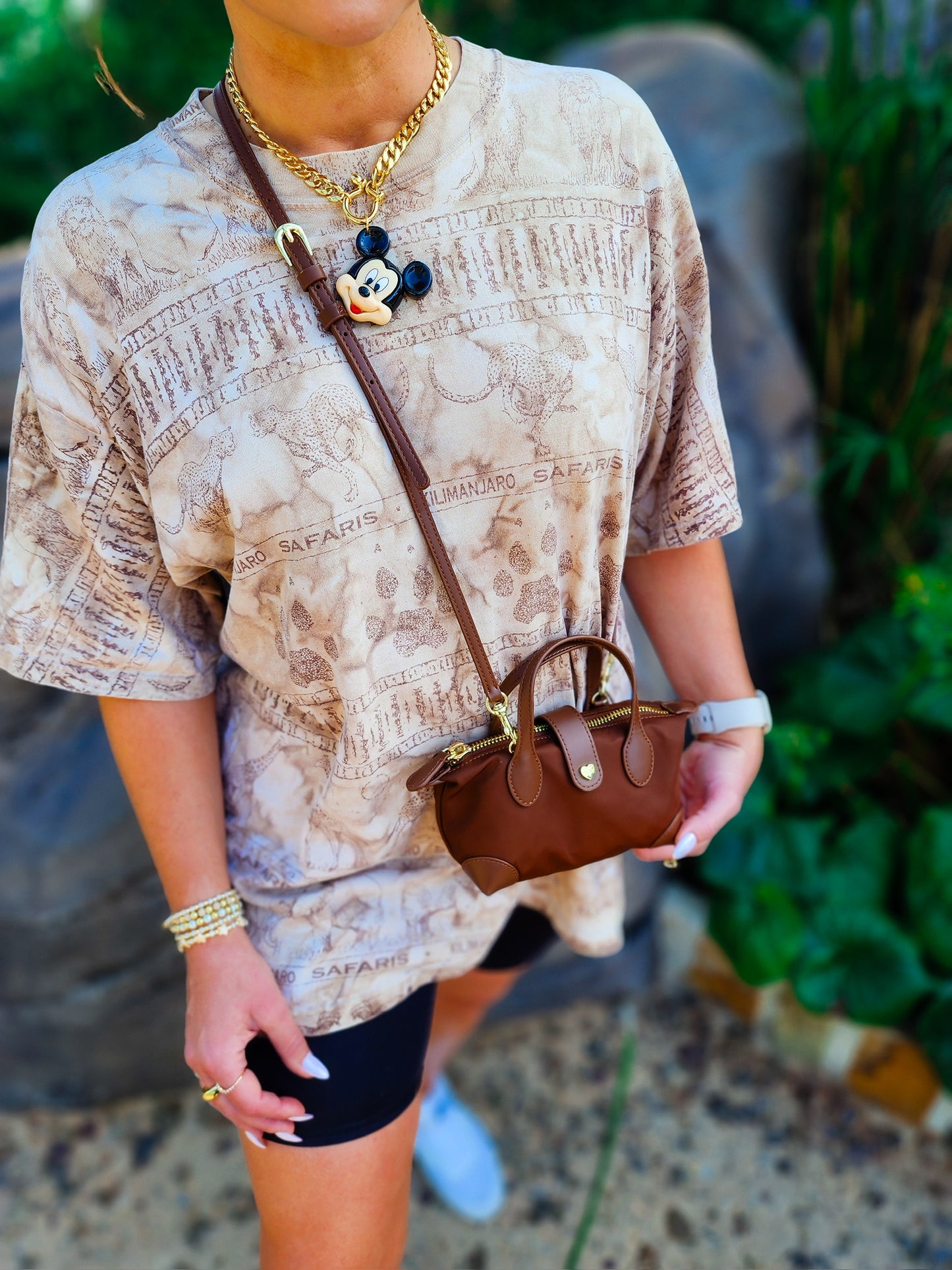 Vintage inspired Mouse Necklace