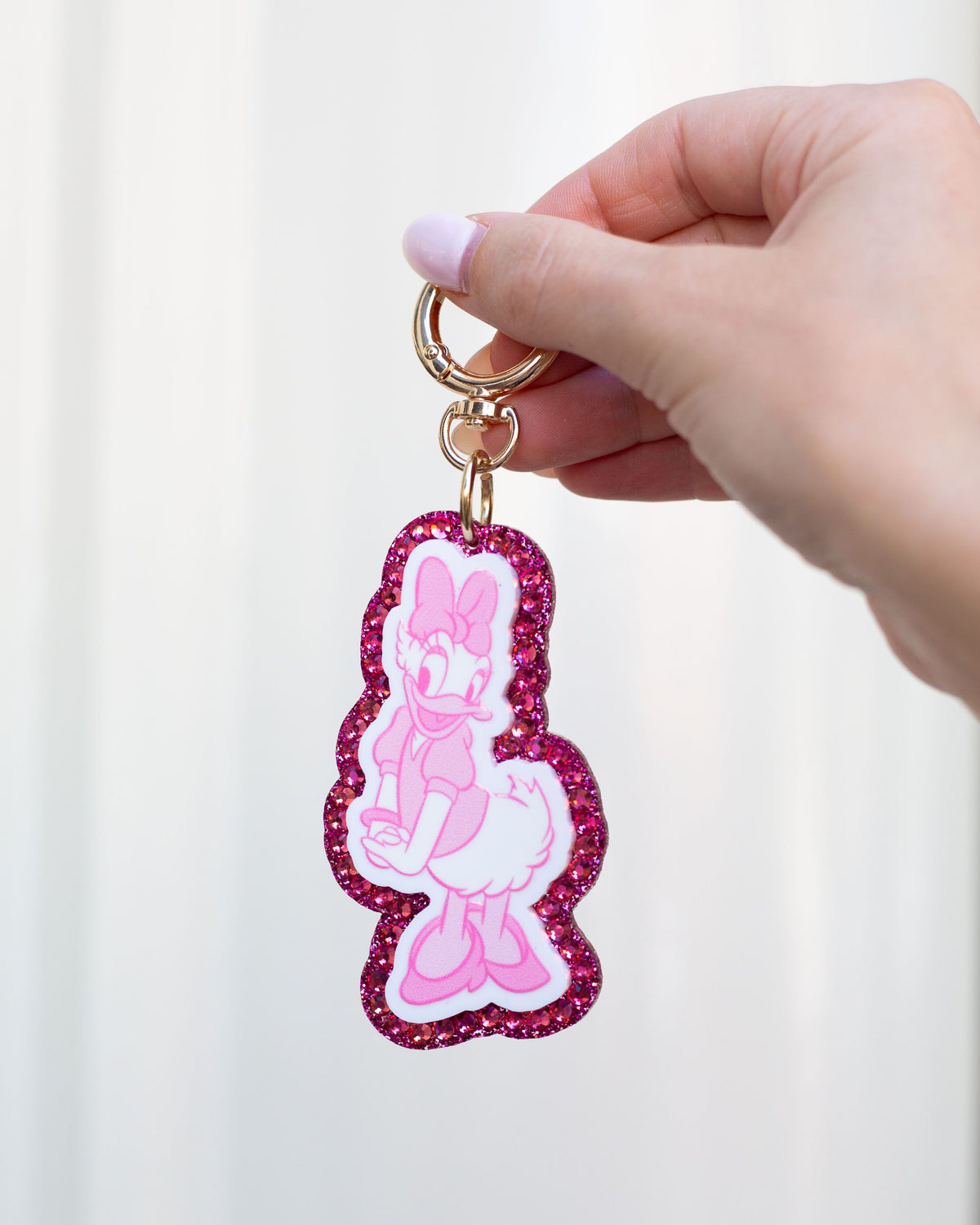 Pink Duck Bag Charm