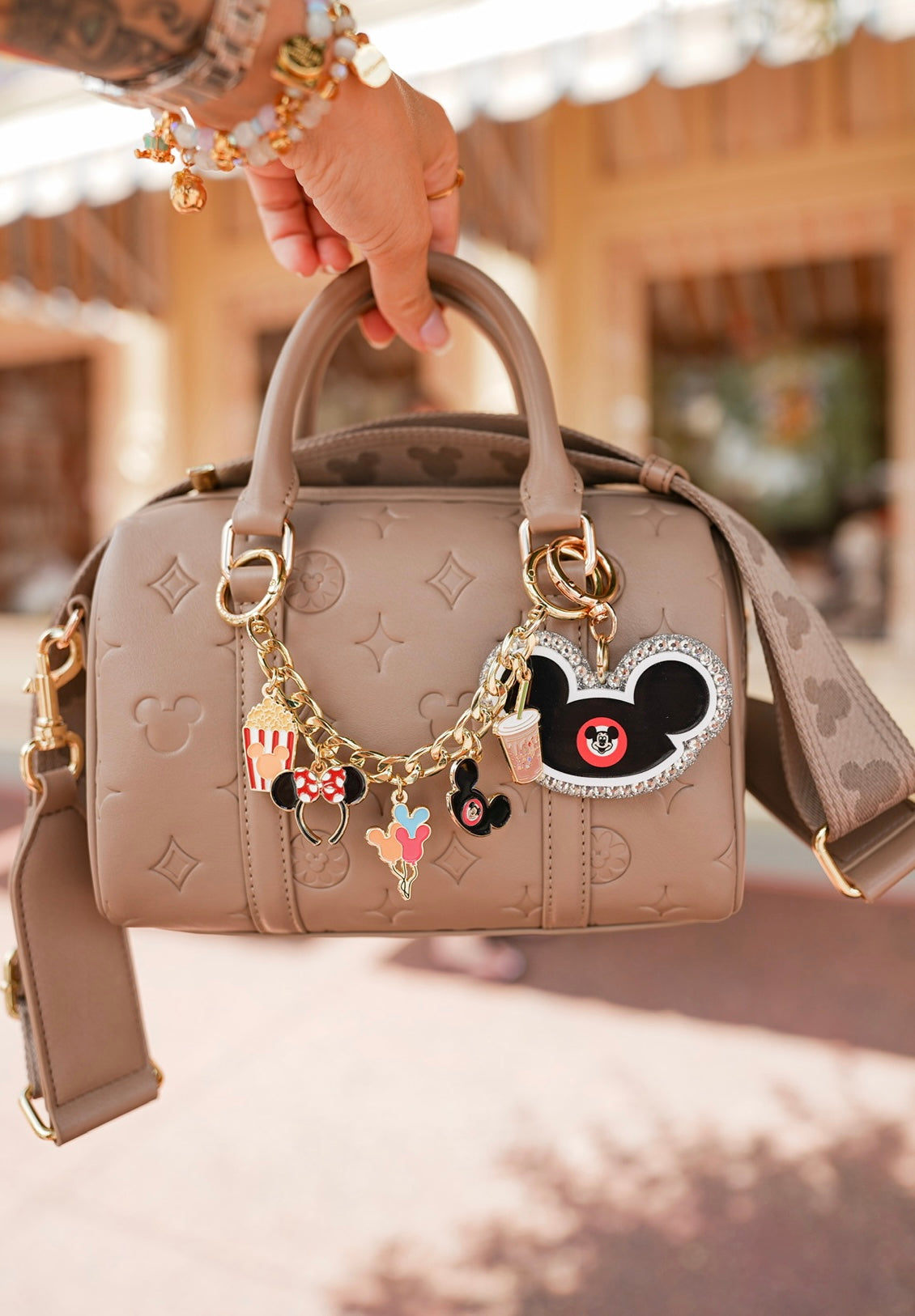 Mouse Ears Bag Charm
