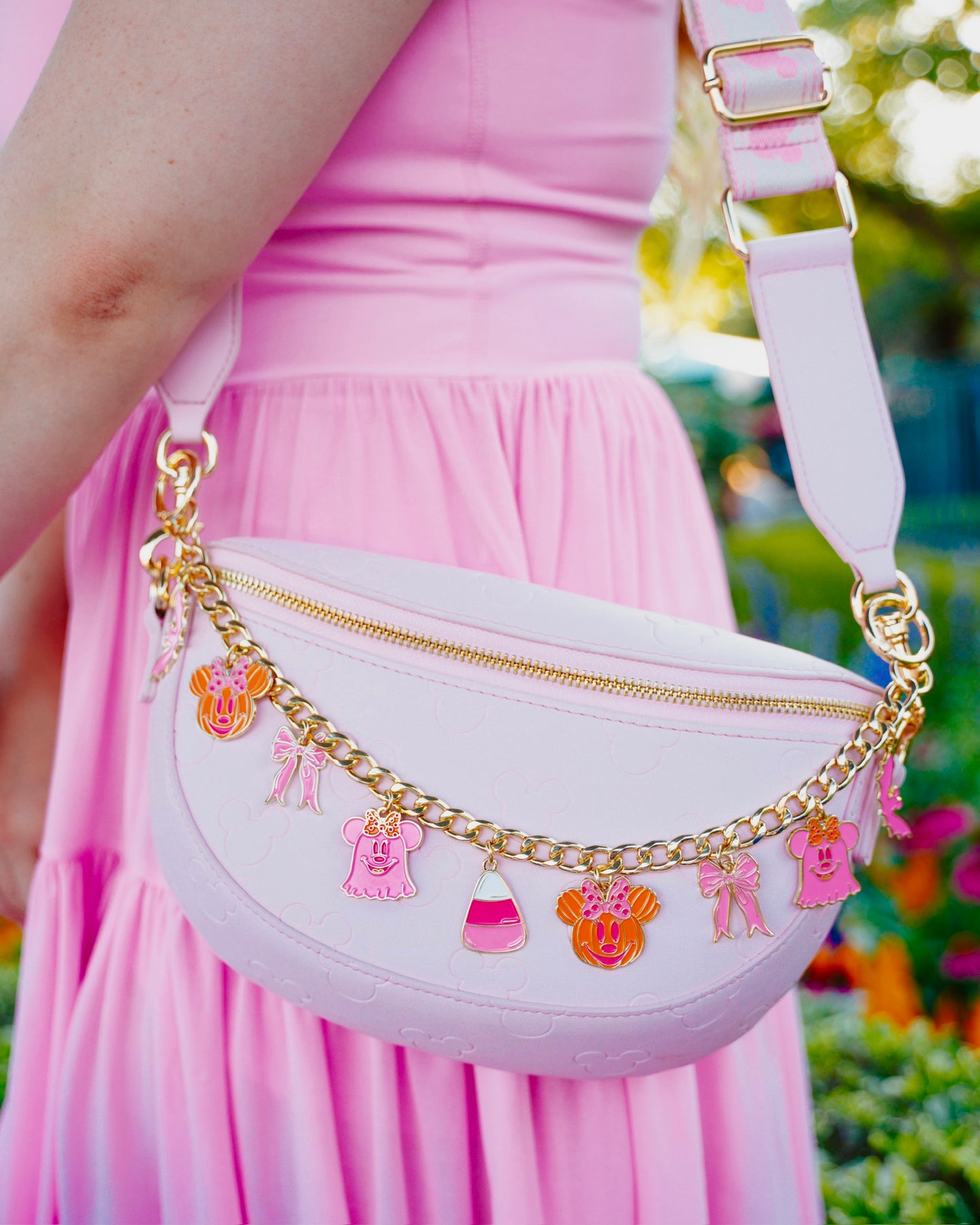 Pink Halloween Chain