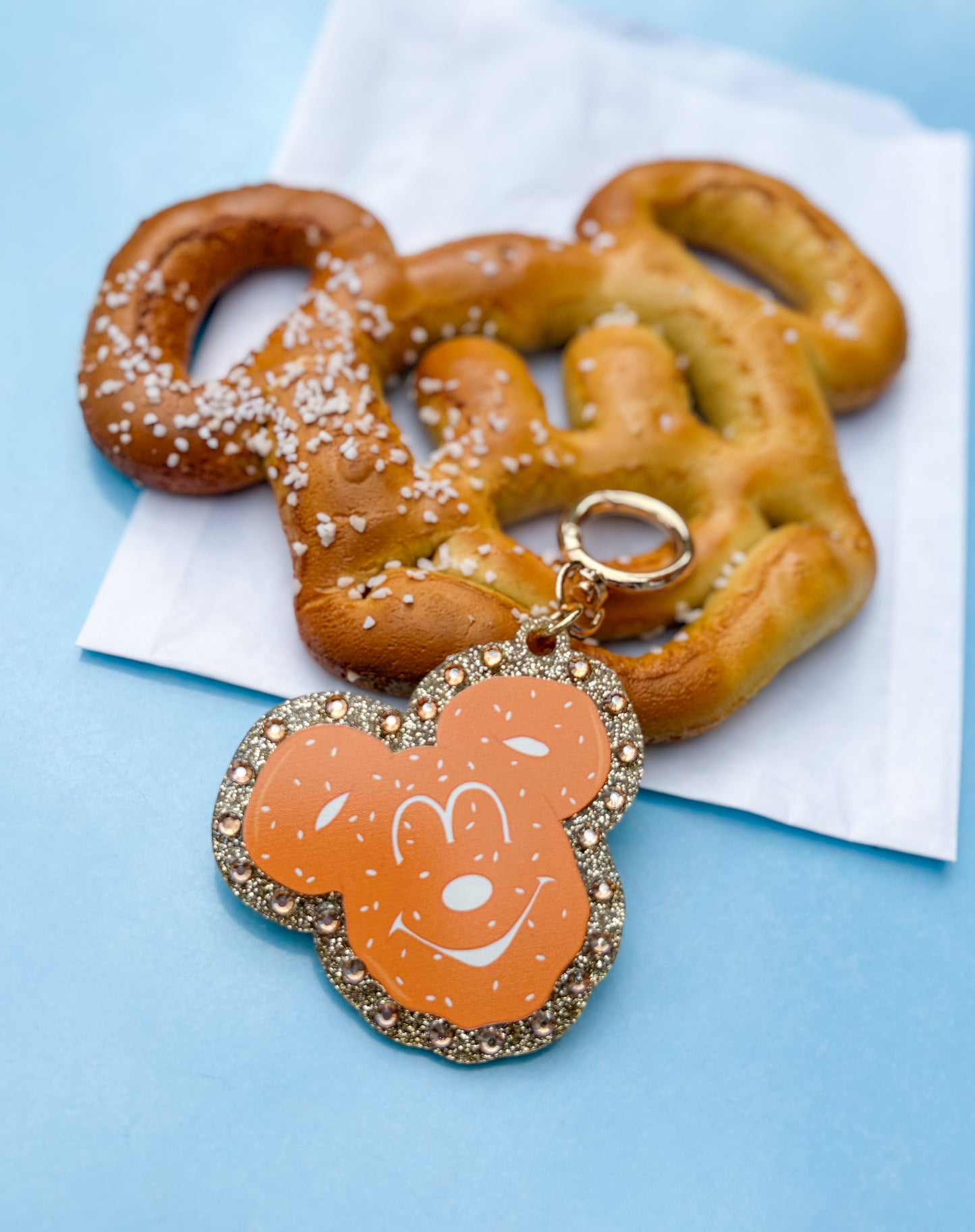 Pretzel Bag Charm