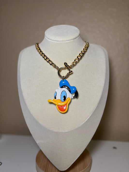 Vintage Inspired Duck necklace