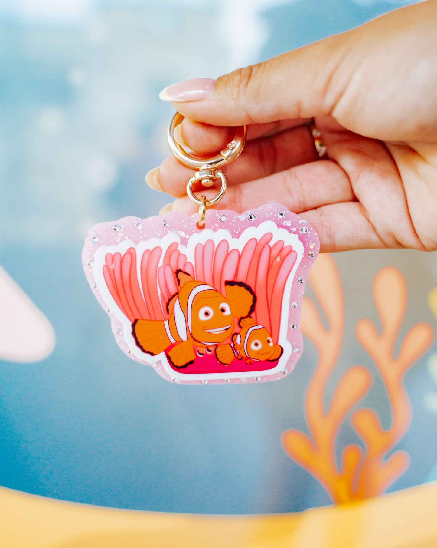 Clown Fish Bag Charm