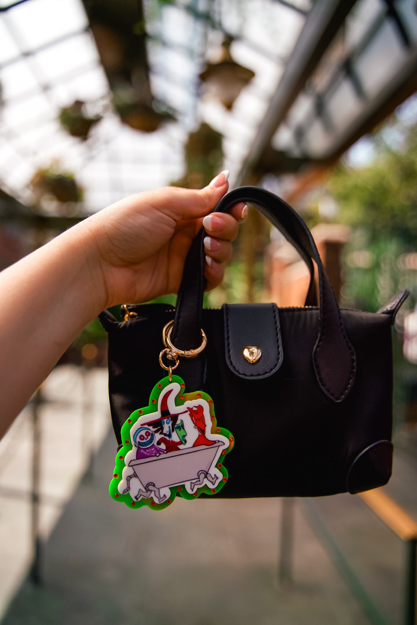 Trick Or Treat Trio Bag Charm