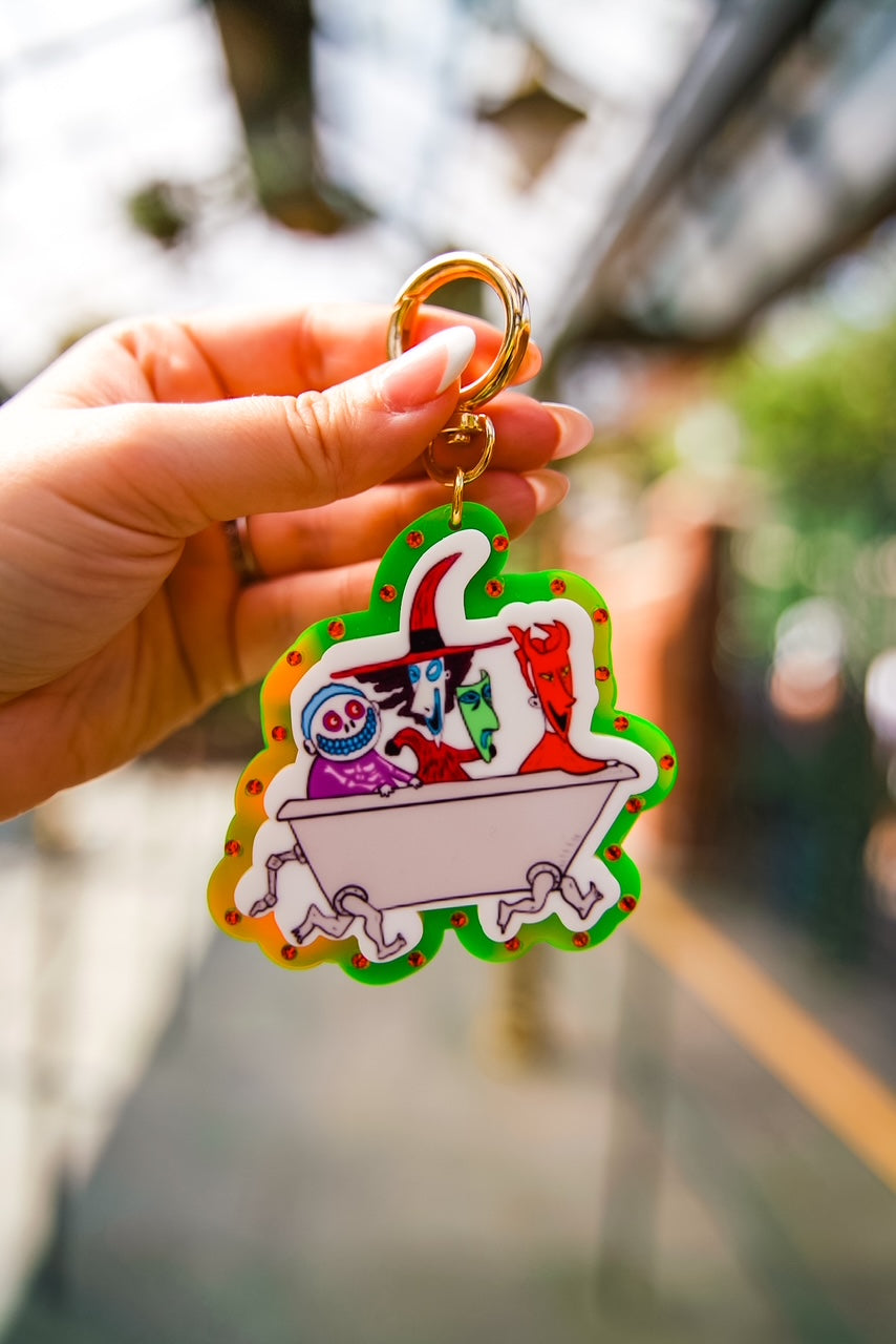 Trick Or Treat Trio Bag Charm