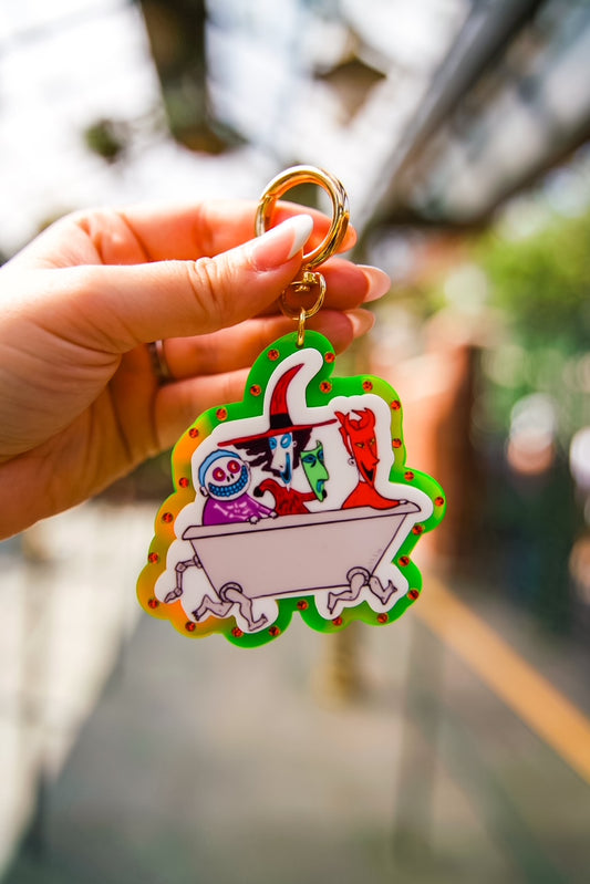Trick Or Treat Trio Bag Charm