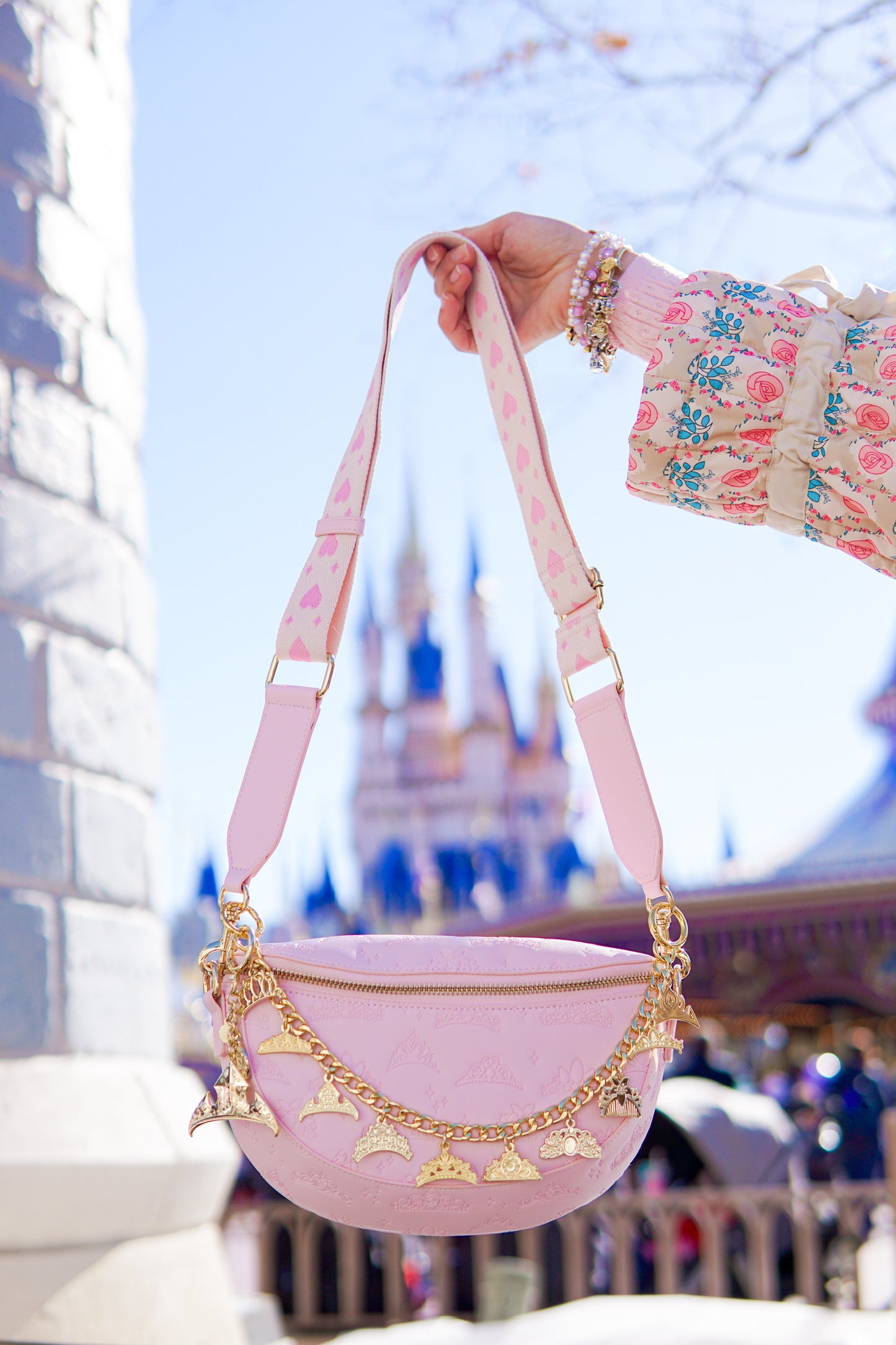 Princess Crowns Bag Chain