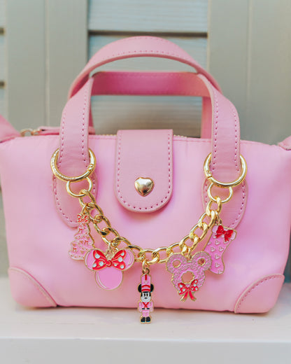 Pink Nutcracker Mini Chain