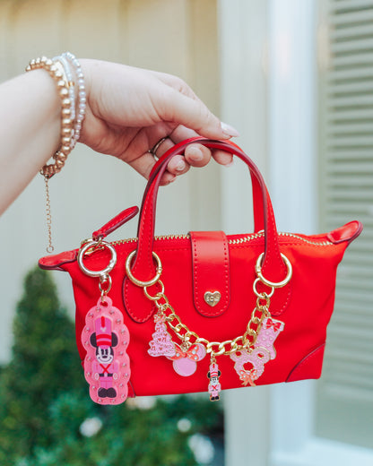 Pink Nutcracker Charm