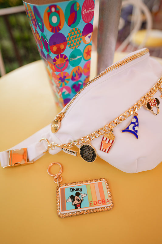 Ticket Bag Charm