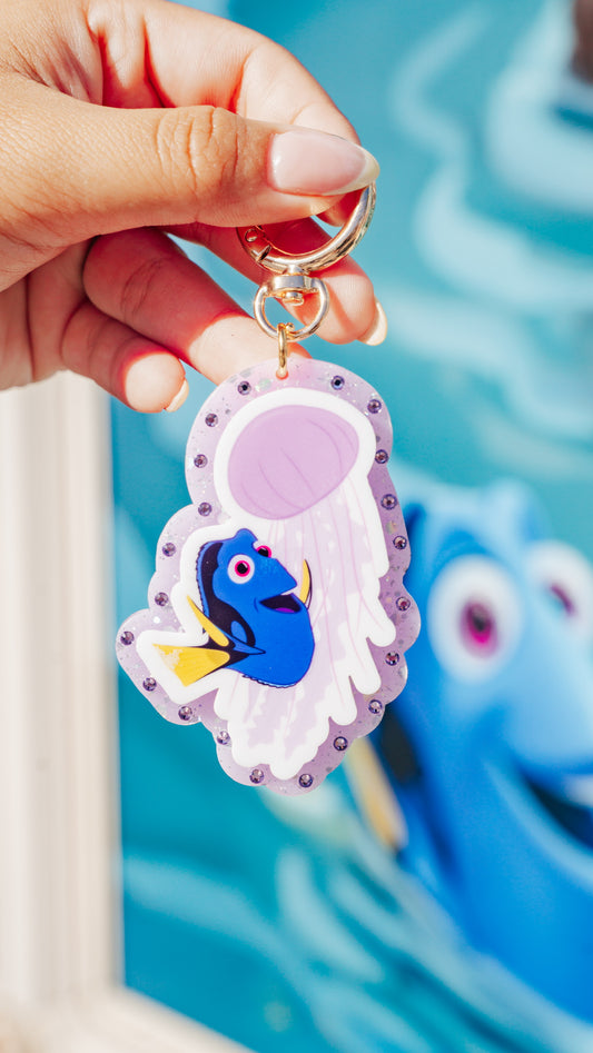 Just Keep Swimming Bag Charm