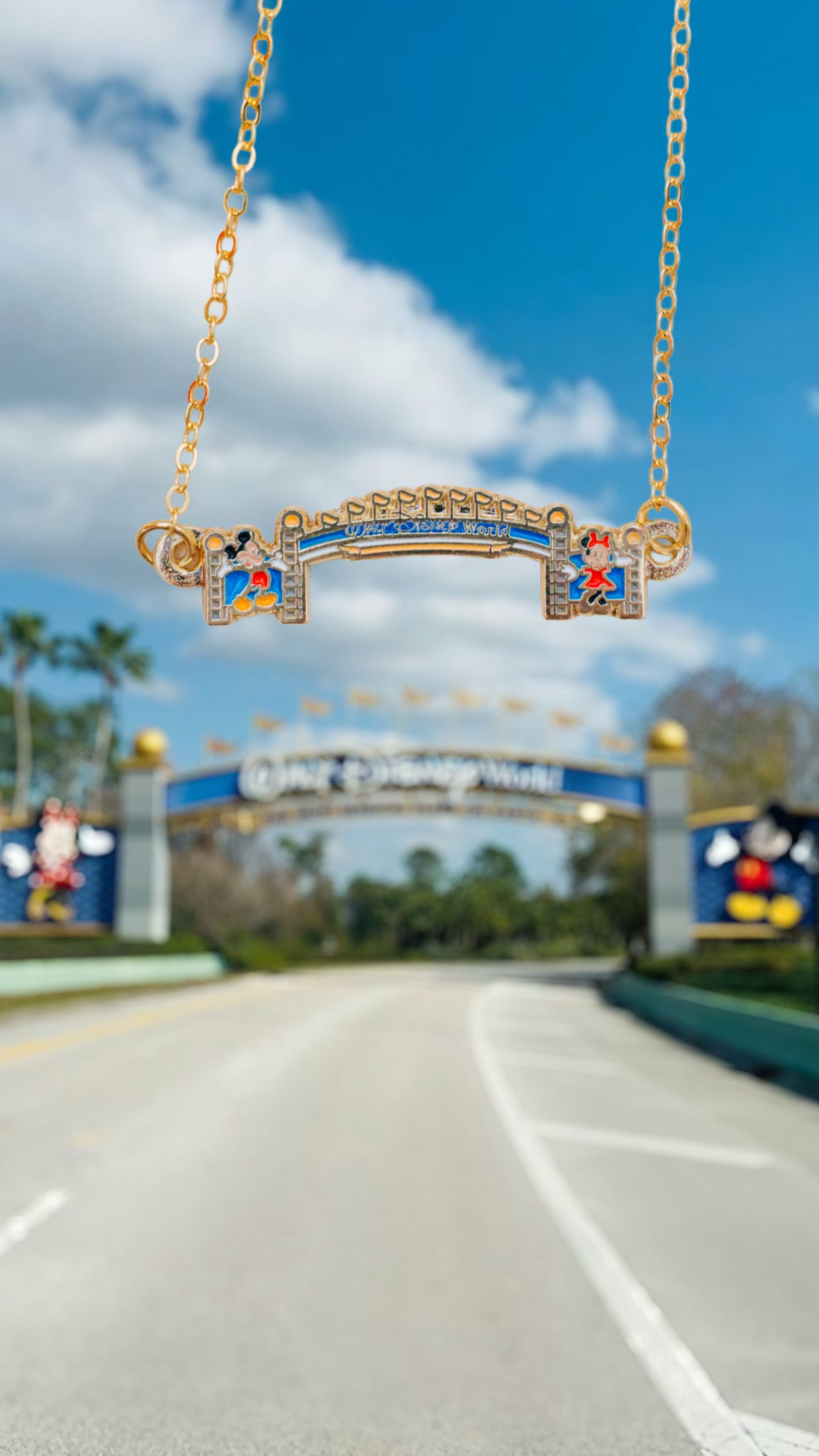 Magical Place Necklace *Gold