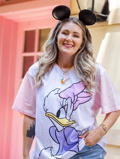 Vintage Inspired Girly Duck Necklace