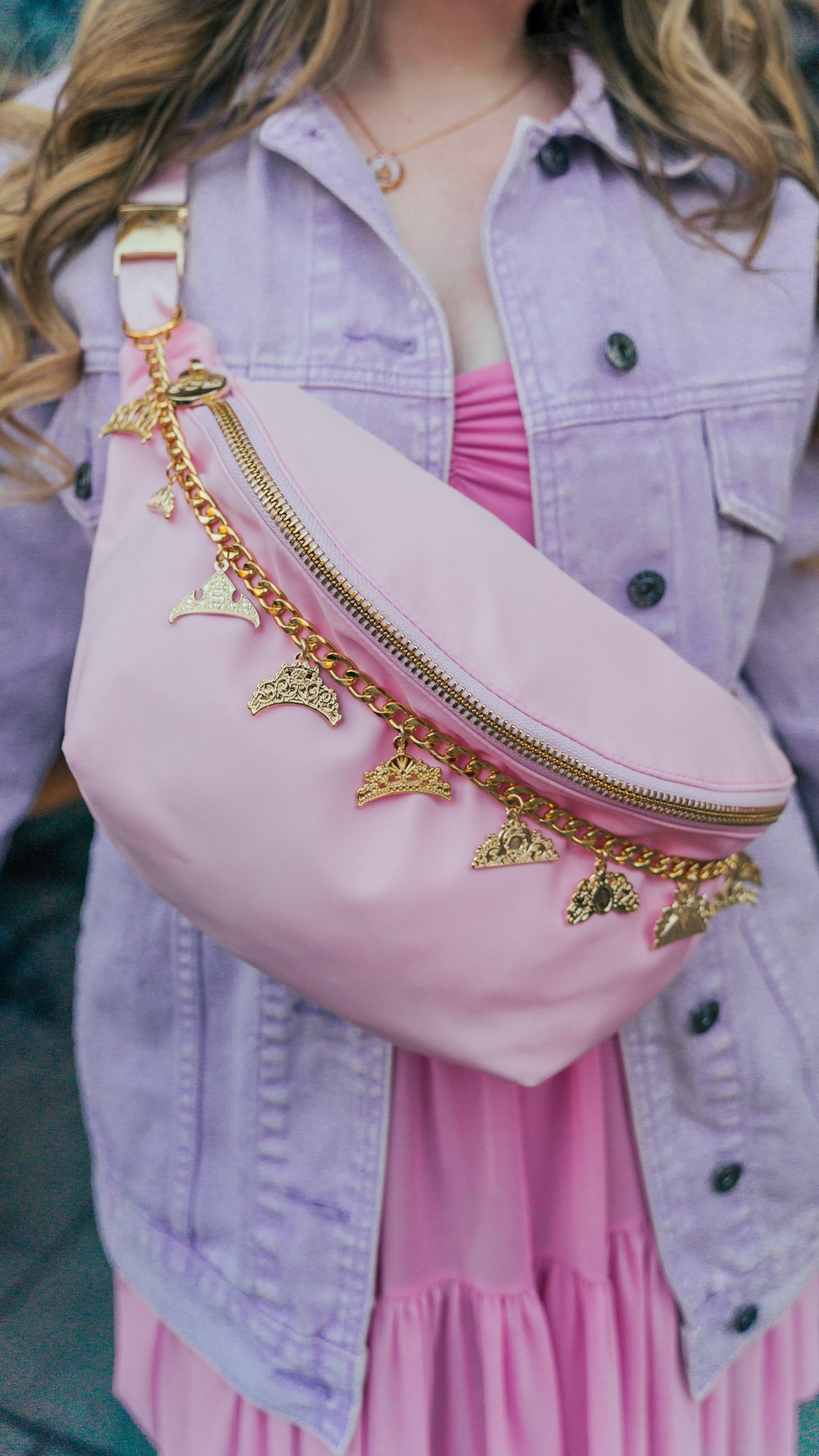Princess Crowns Bag Chain