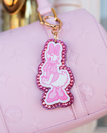 Pink Duck Bag Charm