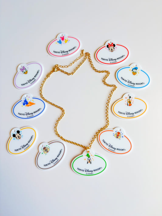 Character Necklaces *gold chain