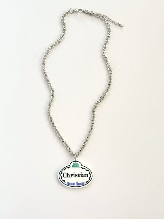 HM Name Necklace *silver