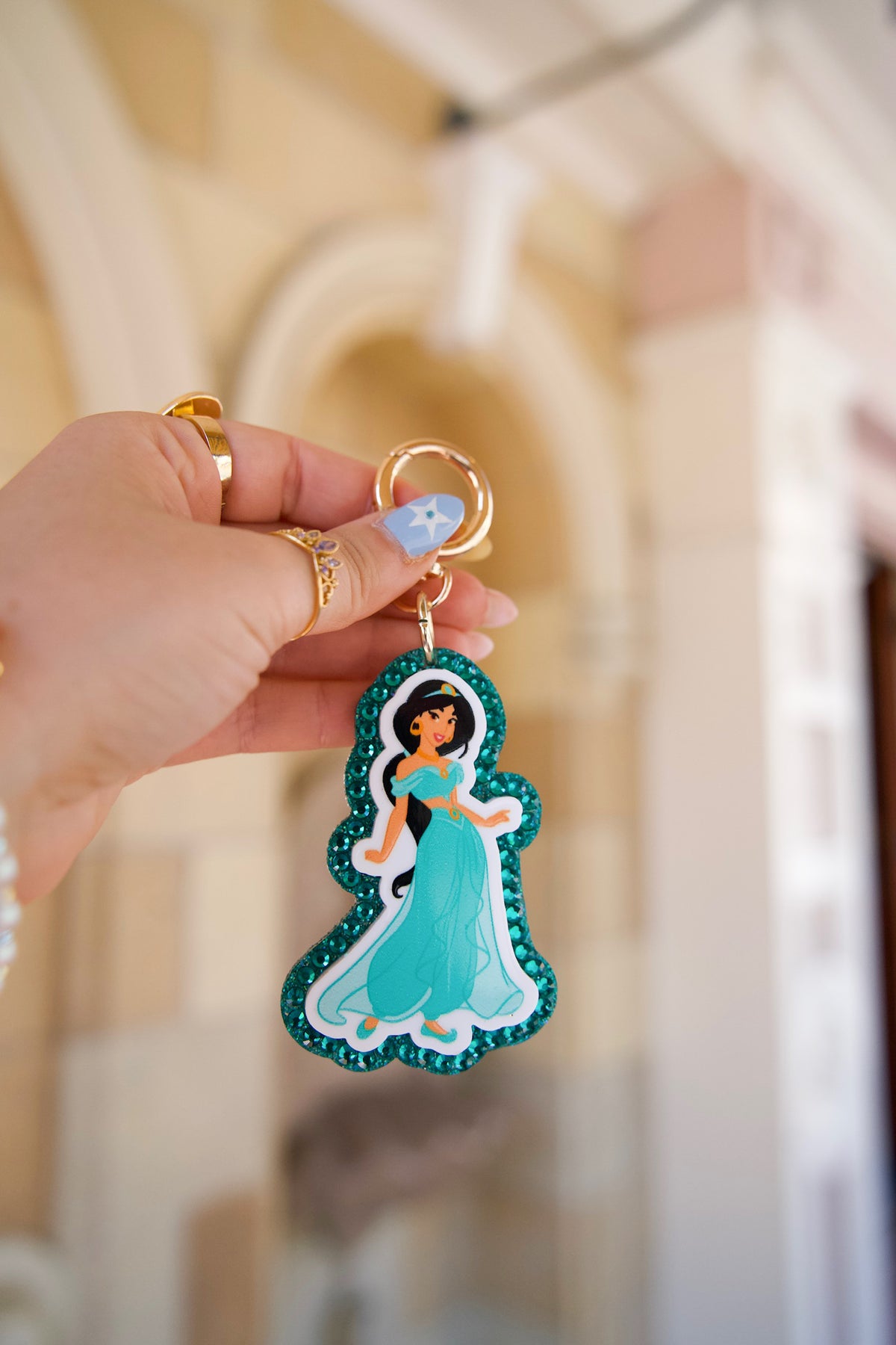 Magic Lamp Princess Bag Charm