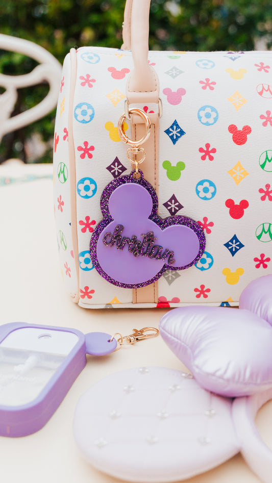 Custom Bag Charm *Purple