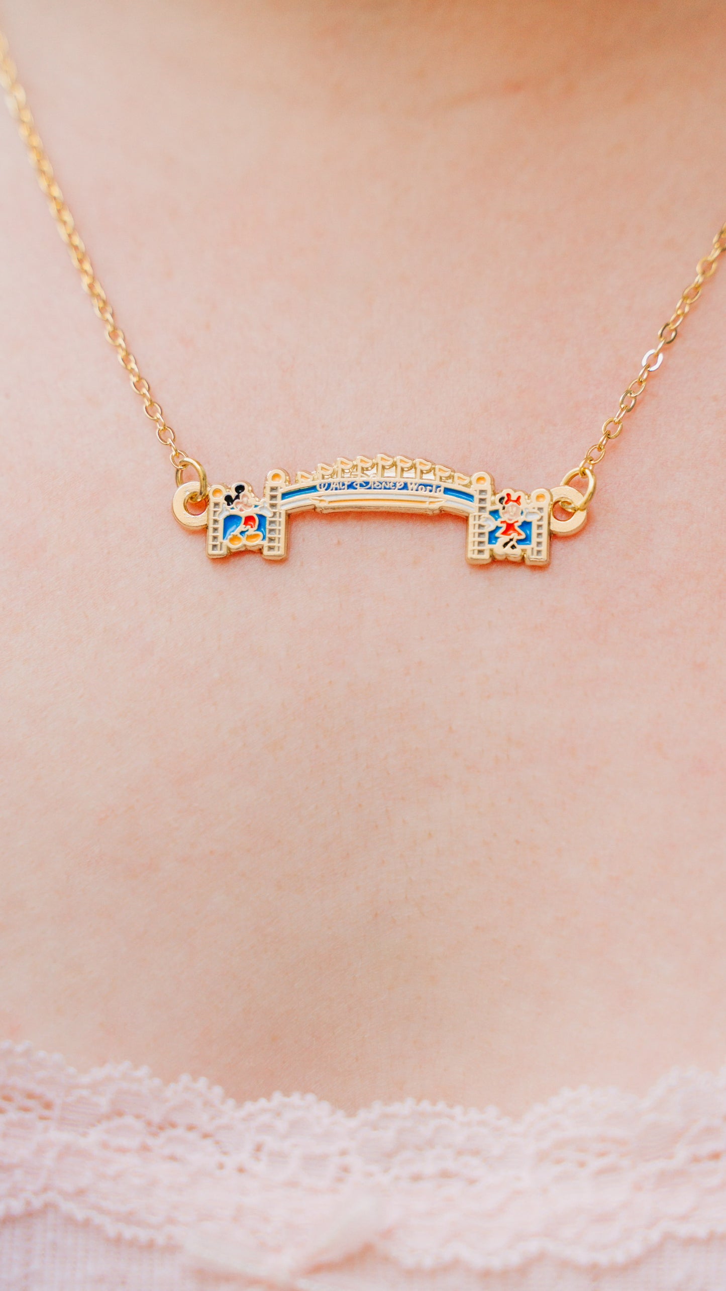 Magical Place Necklace *Gold