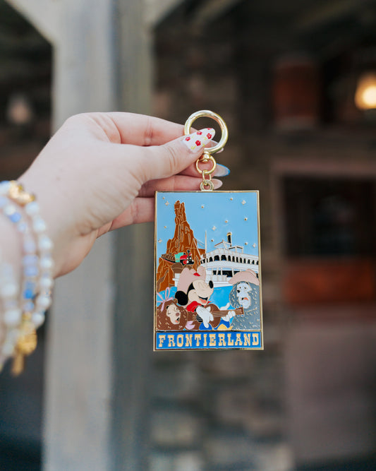 Frontier Metal Bag Charm