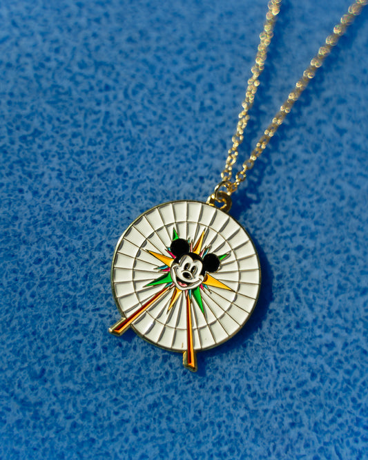 Fun Wheel Necklace *Gold
