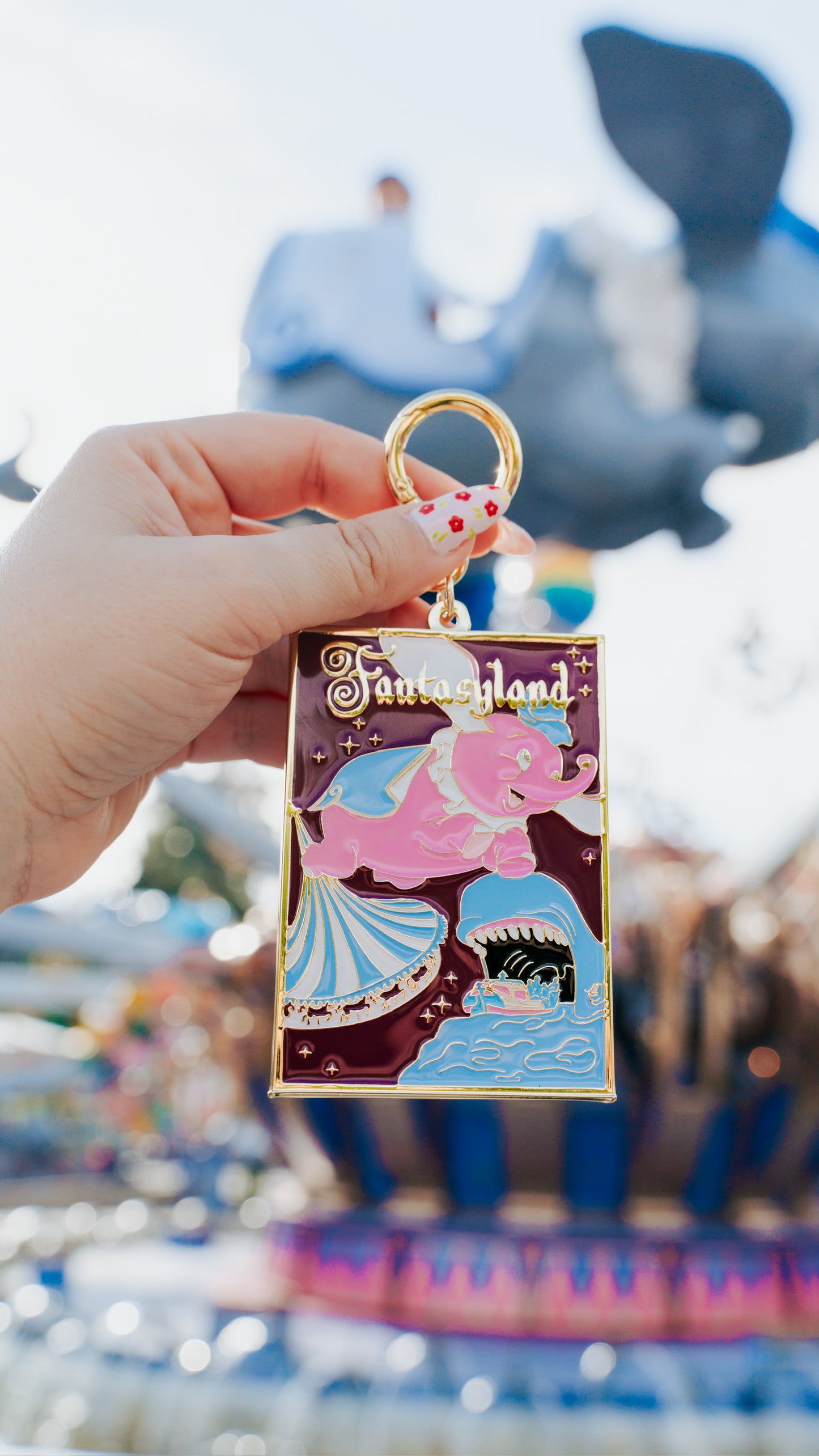 Fantasy Metal Bag Charm
