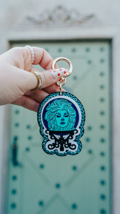 Crystal Ball Bag Charm
