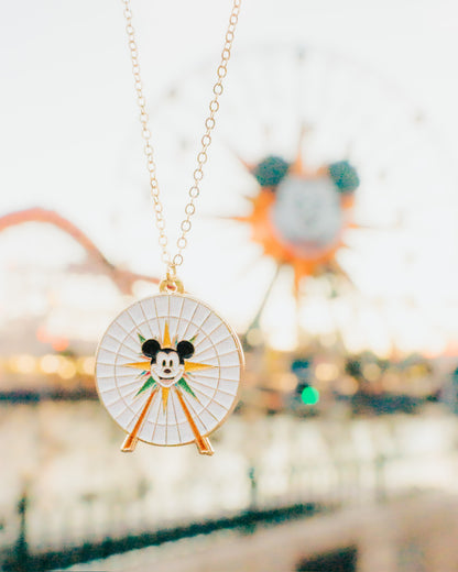 Fun Wheel Necklace *Gold