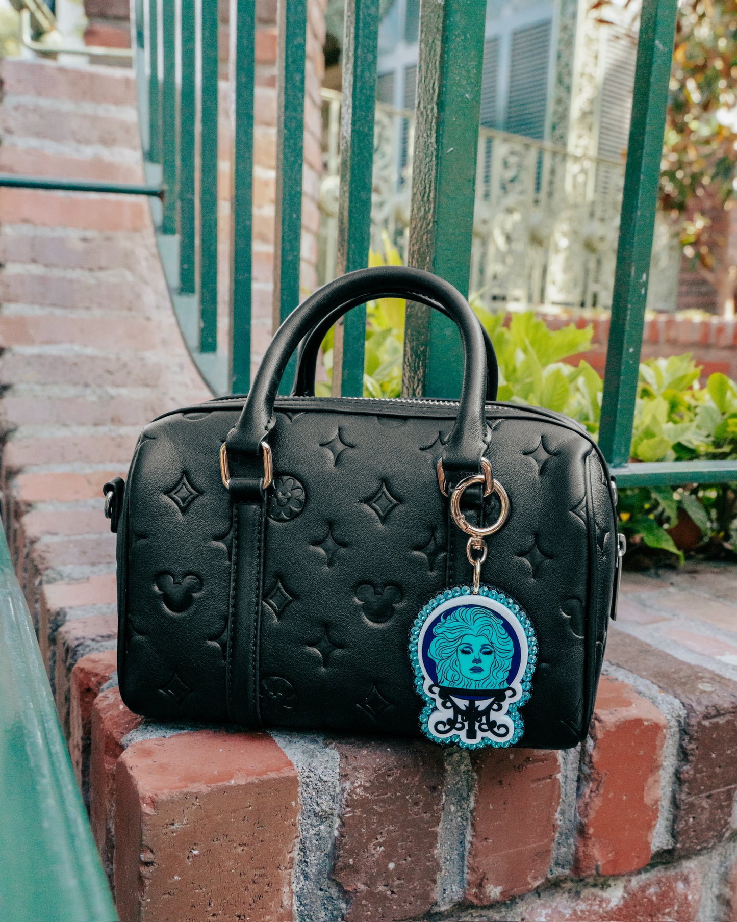 Crystal Ball Bag Charm